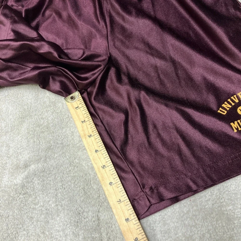 Vintage JanSport Shorts University of Minnesota Silky Shiny Dazzle Mens S